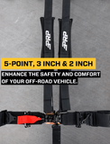 5.3x2 Harness With Pull Up Lap Belt