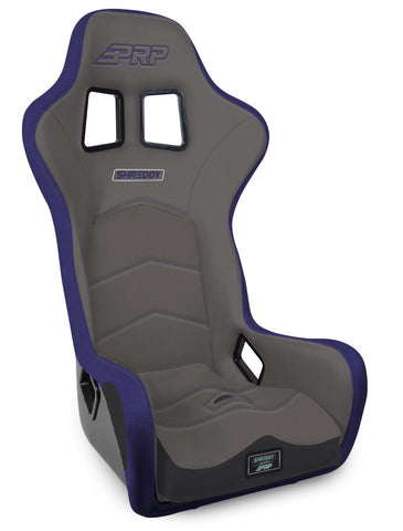 Shreddy Edition Alpha Composite Seat  Extra Wide  Grey And Purple