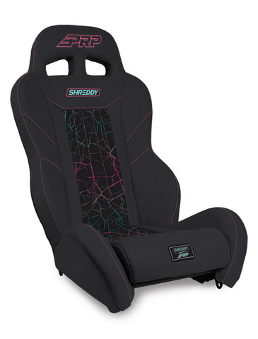 Shreddy Edition XCR Suspension Seat  Cracked Pink