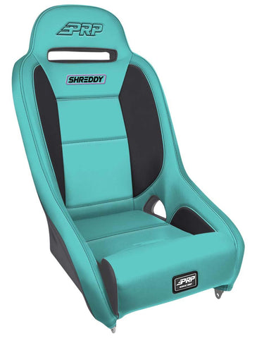 Shreddy Comp Elite Suspension Seat; Teal And Black