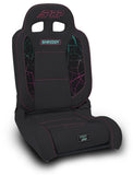 Shreddy Edition EnduroDaily Reclining Suspension Seat  Cracked Pink  Passenger
