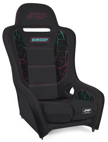 Shreddy Edition Podium Suspension Seat (Pair)  Cracked Pink