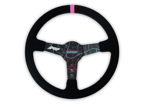 PRP X Shreddy Cracked Steering Wheel  Deep Dish