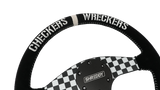 PRP X Shreddy Checkered Steering Wheel  Flat