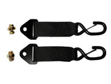 2” X 10” S-Hook Adapters For Retractable Tie-Down Straps (2 Pack)
