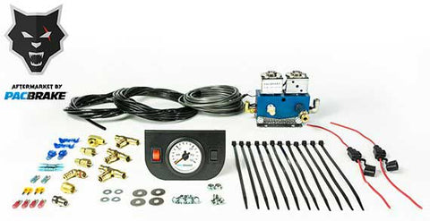 Electrical In Cab Control For Simultaneous Air Spring Activation