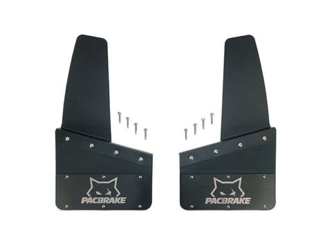 HP10580-12-10 Pacbrake Kickback-Style Mud Flaps (Set Of Four)