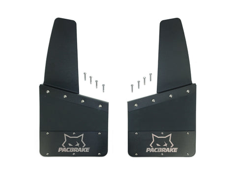 HP10580-12-12 Pacbrake Kickback-Style Mud Flaps (Set Of Four)