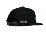 ICON Snapback Hat Black W/ Shield Logo New Era 9fifty