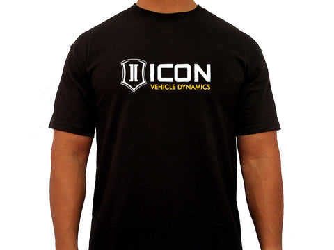 ICON RD TEE BLACK - XXLARGE