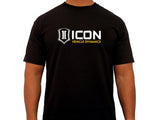 ICON RD TEE BLACK - XXXLARGE