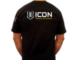 ICON STANDARD TEE BLACK - XXXLARGE