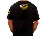 ICON STRIKEOUT TEE BLACK - MEDIUM