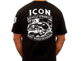ICON WESTERN TEE BLACK - MEDIUM