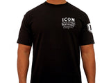 ICON WESTERN TEE BLACK - XLARGE