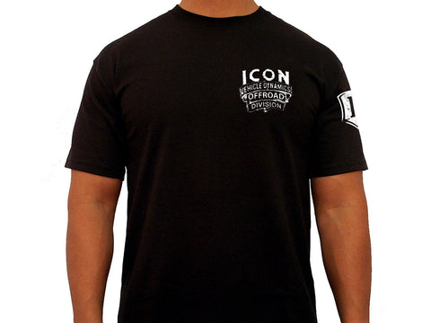 ICON WESTERN TEE BLACK - XXLARGE