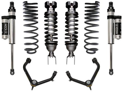 ICON 2019-2026 Ram 1500 0-1.5" Lift Stage 4 Suspension System Tubular