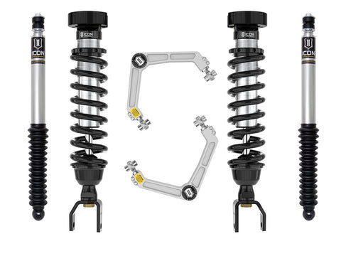 ICON 2019-2026 Ram 1500 2-3" Lift Stage 1 Suspension System Billet