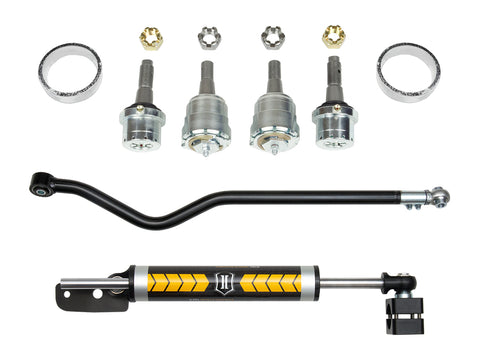 ICON 2018-2023 Jeep Wrangler JL/2020-2023 Jeep Gladiator Ultimate Front End Kit Stage 3