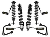 ICON 2021-2026 Ford Bronco Non-Sasquatch 3-4" Lift Stage 4 Suspension System Tubular Heavy Rate Rear Springs