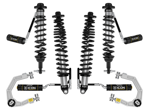 ICON 2021-2026 Ford Bronco Non-Sasquatch 3-4" Lift Stage 4 Suspension System Billet