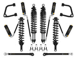 ICON 2021-2026 Ford Bronco Non-Sasquatch 3-4" Lift Stage 6 Suspension System CDXS Tubular Heavy Rate Rear Springs
