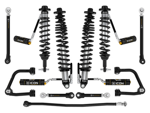 ICON 2021-2026 Ford Bronco Sasquatch 2-3" Lift Stage 7 Suspension System CDCV Tubular