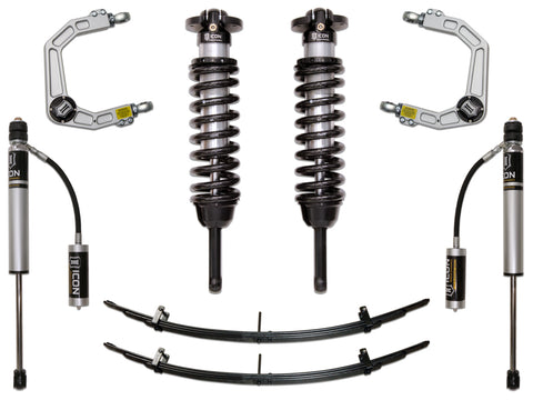 ICON 2005-2015 Toyota Tacoma 0-3.5" Lift/2016-2023 Tacoma 0-2.75" Lift Stage 3 Suspension System Billet