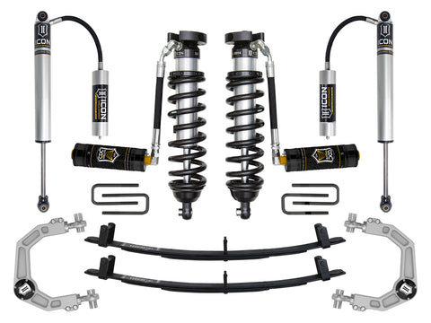 ICON 1995.5-04 Toyota Tacoma 0-3" Lift Stage 5 Suspension System Billet UCA