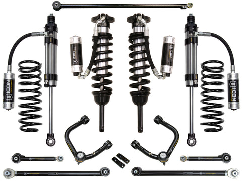 ICON 2010-2024 Toyota 4Runner/2010-2014 Toyota FJ Cruiser 0-3.5" Lift Stage 8 Suspension System Tubular UCA