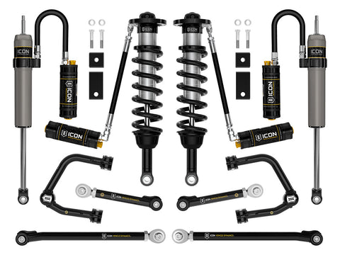 ICON 2022-2026 Toyota Tundra 2-3.5" Lift Stage 10 2.5 Suspension System Tubular CDCV