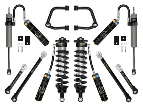 ICON 2022-2026 Toyota Tundra 2-3.25" Lift Stage 1 3.0 Suspension System Tubular CDXS