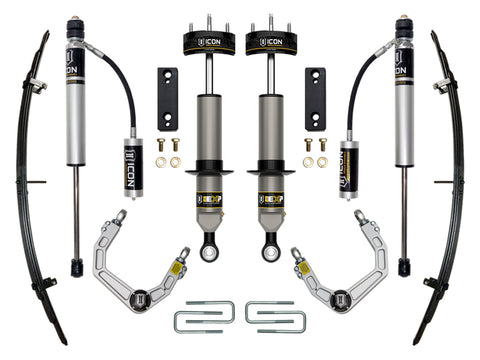 ICON 2005-2023 Toyota Tacoma 0-2" Lift Stage 3 EXP Suspension System Billet UCA