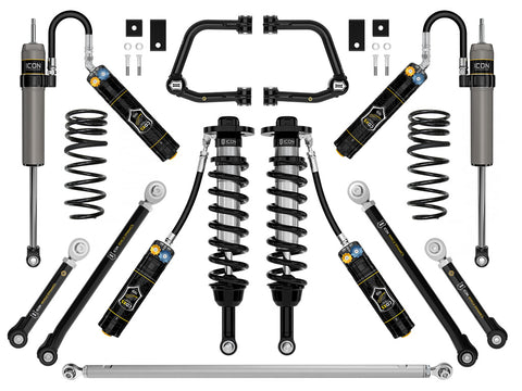 ICON 2023-2026 Toyota Sequoia 3-4.5" Lift Stage 10 Suspension System Tubular CDXS