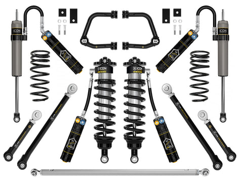 ICON 2023-2026 Toyota Sequoia 3-4.25" Lift Stage 1 (TRD) 3.0 Suspension System Tubular CDXS