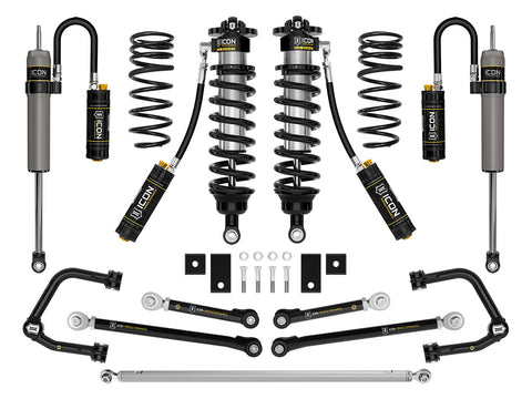 ICON 2023-2025 Toyota Sequoia 3-4.25" Lift Stage 1 (TRD) 3.0 Suspension System Tubular CDCV