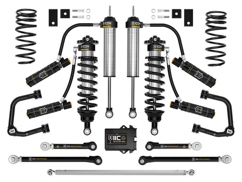 ICON 2023-2026 Toyota Sequoia 3-4.25" Lift Stage 4 3.0 Suspension System Tubular