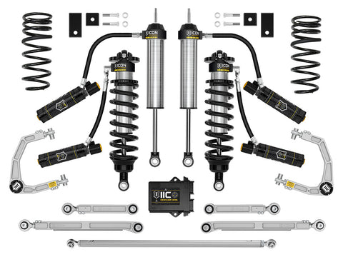 ICON 2023-2026 Toyota Sequoia 3-4.25" Lift Stage 4 3.0 Suspension System Billet