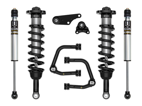 ICON 2024-2026 Toyota Tacoma 1.25-3" Lift Stage 2 Suspension System Tubular