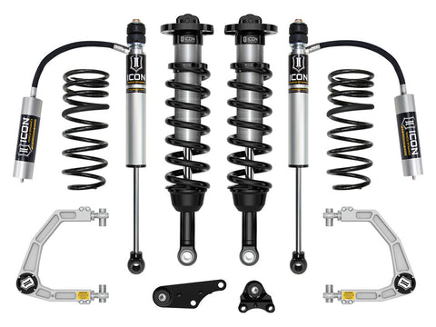 ICON 2024-2026 Toyota Tacoma 1.25-3" Lift Stage 3 Suspension System Billet Triple Rate Rear Springs