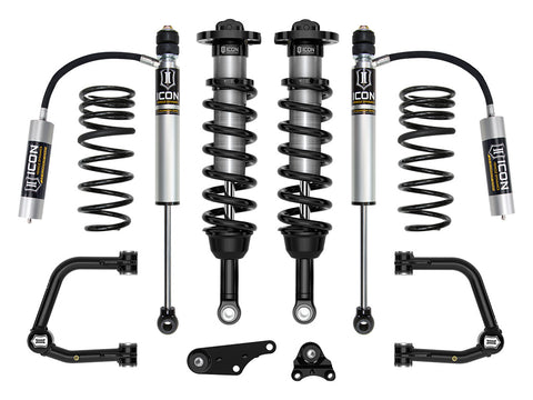 ICON 2024-2026 Toyota Tacoma 1.25-3" Lift Stage 3 Suspension System Tubular Overland Rear Springs