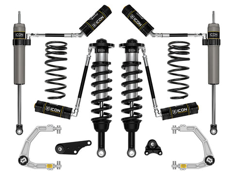 ICON 2024-2026 Toyota Tacoma 1.25-3" Lift Stage 4 Suspension System Billet Triple Rate Rear Springs