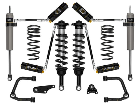 ICON 2024-2026 Toyota Tacoma 1.25-3" Lift Stage 5 Suspension System Tubular Overland Rear Springs