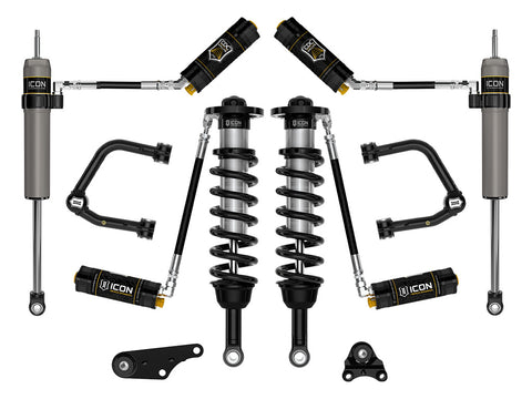 ICON 2024-2026 Toyota Tacoma 1.25-3" Lift Stage 5 Suspension System Tubular