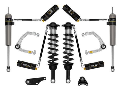 ICON 2024-2026 Toyota Tacoma 1.25-3" Lift Stage 5 Suspension System Billet