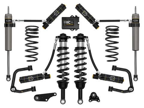 ICON 2024-2026 Toyota Tacoma 1.25-3" Lift Stage 6 Suspension System Tubular Triple Rate Rear Springs