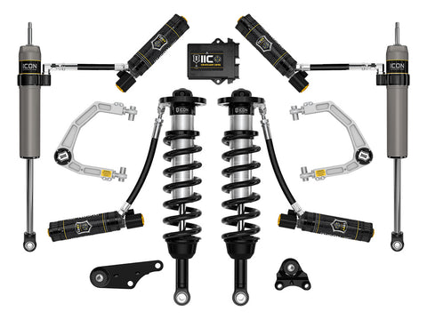ICON 2024-2026 Toyota Tacoma 1.25-3" Lift Stage 6 Suspension System Billet