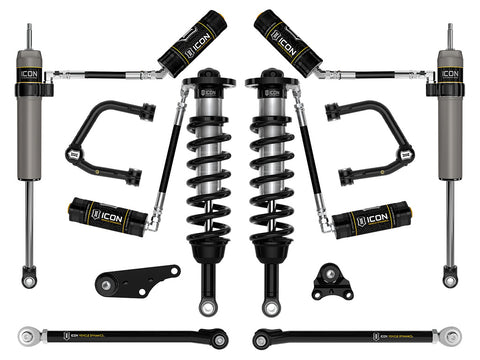 ICON 2024-2026 Toyota Tacoma 1.25-3" Lift Stage 7 Suspension System Tubular