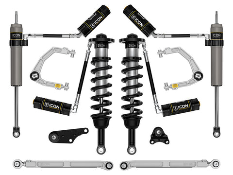 ICON 2024-2026 Toyota Tacoma 1.25-3" Lift Stage 7 Suspension System Billet