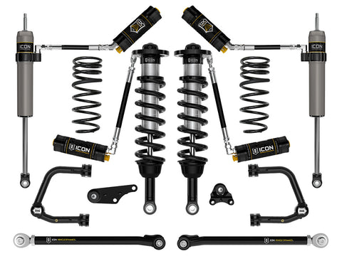 ICON 2024-2026 Toyota Tacoma 1.25-3" Lift Stage 8 Suspension System Tubular Overland Rear Springs
